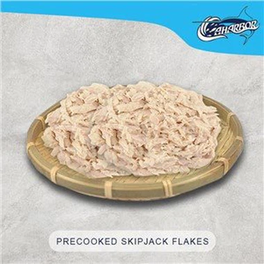 Esikeitetyt Skipjack-hiutaleet